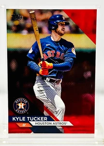 KYLE TUCKER (#39) - 2024 Topps Flagship Collection Rojo Paralelo (#05/10) - Imagen 1 de 2