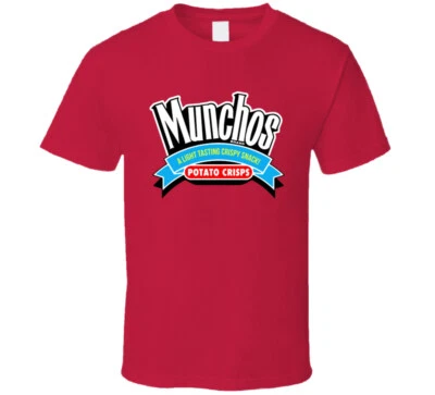 Munchos Most Popular Potato Chip Brand Snack Food Lovers T Shirt - Image 1 of 2