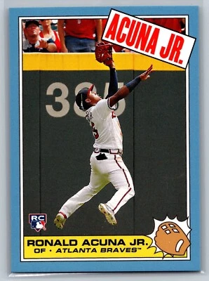 Ronald Acuna Jr. 2018 Topps Throwback Thursday Rookie Online Exclusive /605 - Image 1 of 2