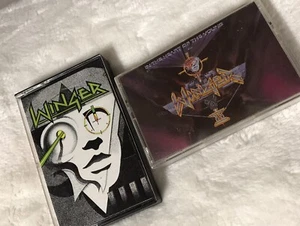 Winger In The Heart Of The Young & Winger Cassettes Tapes Lot Of 2 - Picture 1 of 2
