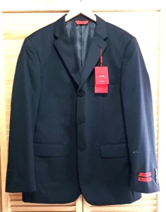 NUEVO NUEVO CON ETIQUETAS Para hombres Linea Uomo Negro Calce Moderno Elástico Lana Blazer Chaqueta Talla 41 - Imagen 1 de 6