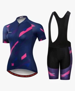 D GCRFL Womens Cycling Jersey Set Road Bike Jersey Riding Shirts Highly - Picture 1 of 4