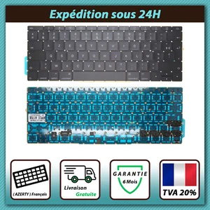 Clavier Apple MacBook Pro 13" A1708 2017 EMC 3164 Francais Azerty - Photo 1/1