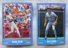 1988 Score Milwaukee Brewers Baseball Card Pick one