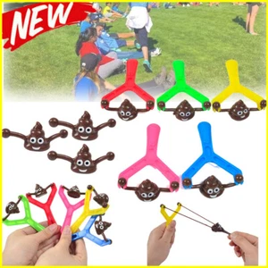 Honda de caca sonriente para niños elástica caca voladora juego juguete divertido nuevo - Imagen 1 de 17