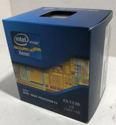 Intel Xeon Processor E3-1230 V2, 3.30ghz, SR0P4, LGA1155, 8mb Cache, 69W, BNIB - Image 1 of 2