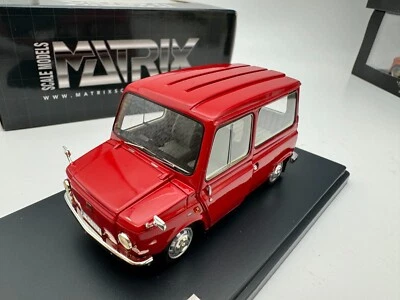 Matrix 1/43 DAF Kaimar Tjorven 441 Red #16 - Image 1 of 4