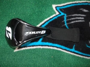 VERY NICE Bridgestone TOUR B Driver Headcover 1W Golf Club Head Cover - Picture 1 of 6