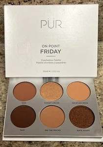 PUR Eyeshadow Palette On Point - FRIDAY - 6 Shades 0.23oz - New in Box - Picture 1 of 1