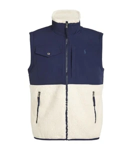 Ralph Lauren Sherpa Fleece Hybrid Performance Vest 3XLT 3X Tall NWT - Picture 1 of 7