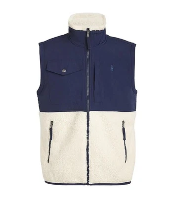 Ralph Lauren Sherpa Fleece Hybrid Performance Vest 2XLT 2X Tall NWT - Image 1 of 4