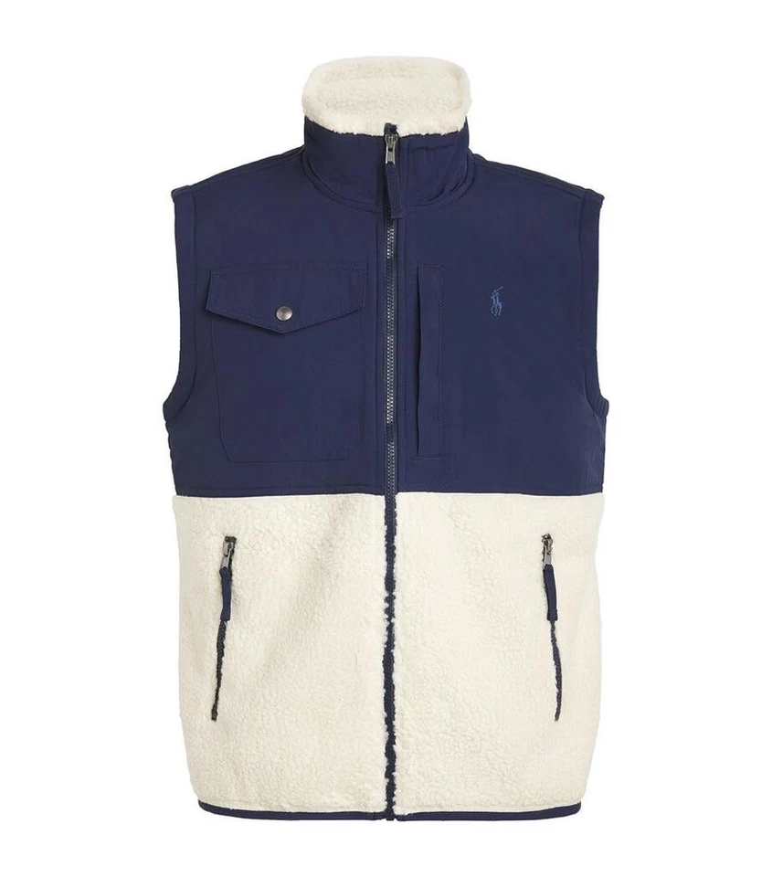 Ralph Lauren Sherpa Fleece Hybrid Performance Vest 2XLT 2X Tall NWT - Image 1 of 4