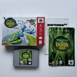 A Bug's Life (Nintendo 64, 1999) - N64 Completo En Caja CIB - Imagen 1 de 22