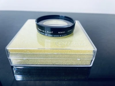 Nikon Close Up  No. 6T Chromatic Lens With Tiffen 55 to 62 mm Step Up Ring - Image 1 of 4