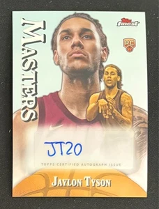 Topps Finest Jaylon Tyson Rookie Masters Auto 2024-25 - Imagen 1 de 2