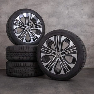 Mercedes E-Klasse Winterräder 19 Zoll W214 S214 Felgen A2144012300 schwarz - Bild 1 von 5