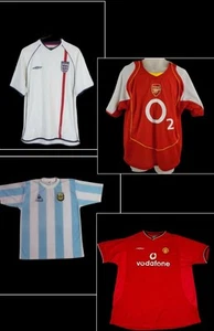 COMBO Jersey Argentina England MU Arsenal - Picture 1 of 12