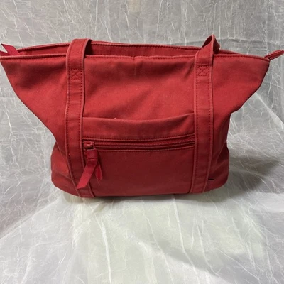 Bolso de mano/bolso de pañales Vera Bradley color liso tamaño mediano Foto 1 de 4