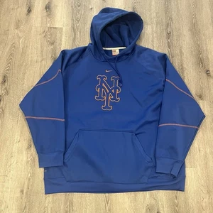New York Mets Nike Center Swoosh MLB Hoodie Size Men’s 2XL - Picture 1 of 5