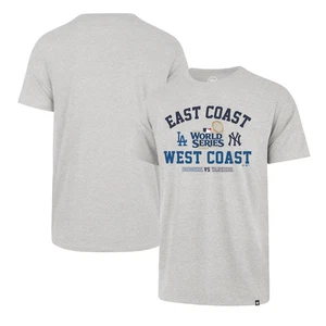 Los Angeles Dodgers vs. New York Yankees '47 2024 World Series Matchup T-Shirt - Picture 1 of 3