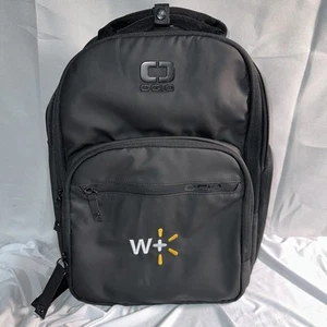 Ogio Rucksack 12x17" schwarz Back Pack mehrere Fächer Wal-mart Logo - Bild 1 von 15