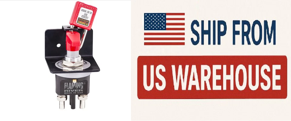 Flaming River FR1046 Big Switch 500 con soporte de bloqueo - Envío desde EE. UU. Foto 1 de 4