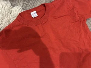 RARE Champion True Archive Red Cotton T Shirt Large L USA T1011 - Picture 1 of 6