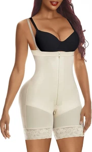 Body Contenitivo Modellante Donna Pancera Snellente Post Parto Guaina Contenitiv - Foto 1 di 12