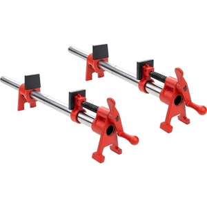 1/2 Zoll Holzverleimung Rohrschelle Set mit 30" Metallrohr, 2er Pack Profi... - Bild 1 von 6