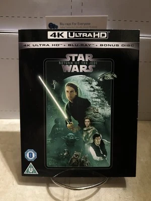 Star Wars Episode VI Return of the Jedi 4K + Slip Cover UHD Blu-ray (UK)[1983] - Image 1 of 4