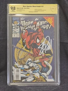 Marc Spector: Moon Knight #57 CBCS 9.8 White Pages Signed by Stephen Platt - Picture 1 of 2