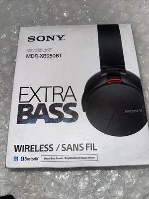 Sony MDR-XB950BT Extra Bass Wireless Headphones Over-Ear Headphones - Image 1 of 4