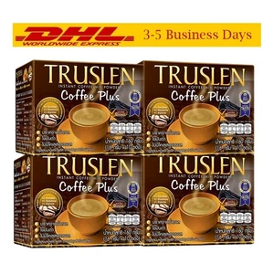 4xTRUSLEN Coffee Plus Powder Drink Firm Body Sugar Free Low Fat No Cholesterol - Picture 1 of 6