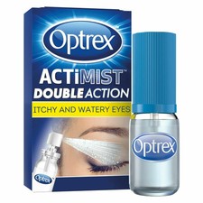 Optrex ActiMist 2in1 Eye Spray for Itchy+Watery Eyes 10ml (Authentic UK Stock)