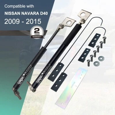 Easy Up & Slow Down Tailgate Struts Assist for Nissan Navara D40 2009 - 2015 - image 1 of 4