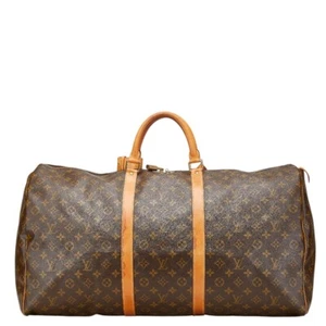 LOUIS VUITTON Monogram Kiepol 60 Boston bag M41422 Women 【Used】 - Picture 1 of 14
