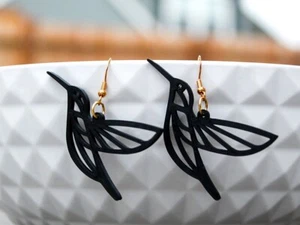 Pendientes Colibrí, Pendientes Colgantes, Pendientes de Moda, Lindo Colibrí - Imagen 1 de 243