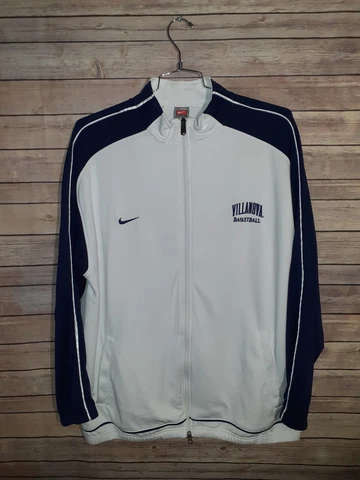 NCAA Nike Villanova Basketball Mens 2XL XXL Full Zip Sweatshirt Jacket Vintage Cover
