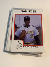 BRIAN KUBALA 1987 ProCards San Jose Bees PWE SHIP
