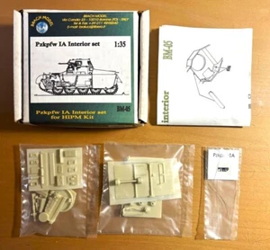 BRACH MODEL BM05 - Pzkpfw IA INTERIOR SET - 1/35 RESIN KIT - Imagen 1 de 1