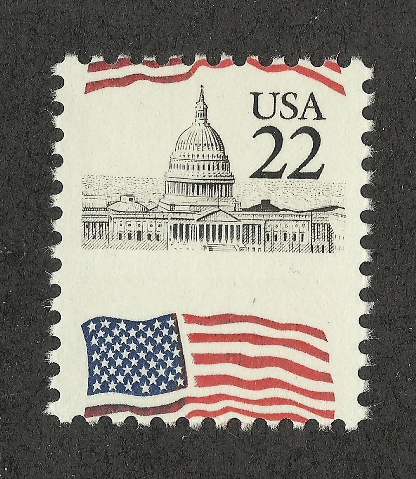 US 2114 @ (1985) MNH, EFO: ERROR: Misperf - Image 1 of 1