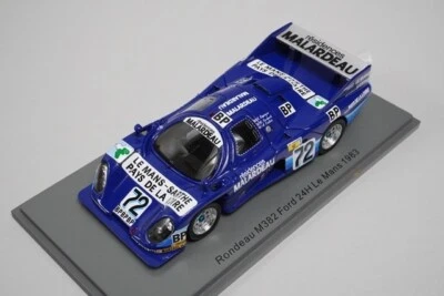 1:43 Spark S2285 Rondeau M382 Ford Le Mans 24H 1983 #72 X. Lapeyre D. Snoveck - Image 1 of 4