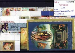 Vaticano, 2005: Annata Completa (serie di 28 Valori + 7BF) - Imagen 1 de 1