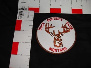 deer hunting patch buck busters club Montana - Picture 1 of 3