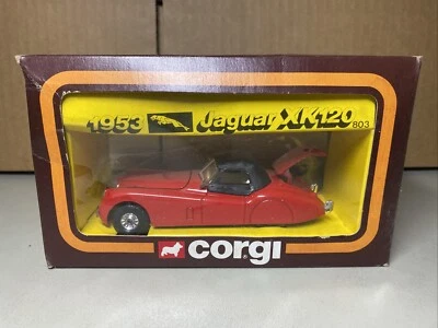Corgi Cars Of The 50's 1953 Jaguar XK120 #803 - Image 1 of 4