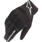 Alpinestars Copper Textile Motorcycle Glove - Black/White, All Sizes