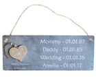 Personalised Milestone Gift Date Timeline Plaque Special Occasions Key Moment