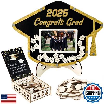 Aymolas Graduation Guest Book for 2025 Graduation Party Sign in Reception Alt - Image 1 of 4