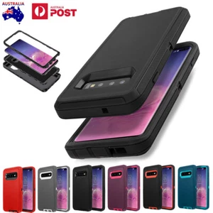 For Samsung Galaxy S10+ Plus/S10/S10e Case Heavy Duty Shockproof Rugged Cover - Picture 1 of 17