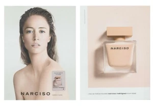 Publicité papierglacé + patch - Narciso de Narciso Rodriguez N°9 recto verso - Picture 1 of 1